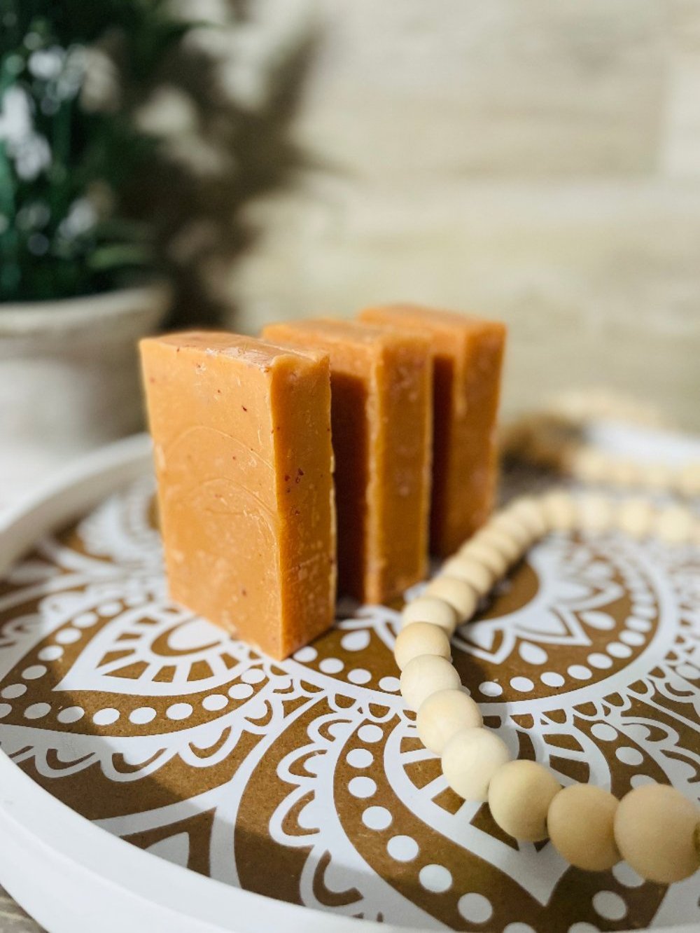 Turmeric, Orange, & Honey body bar