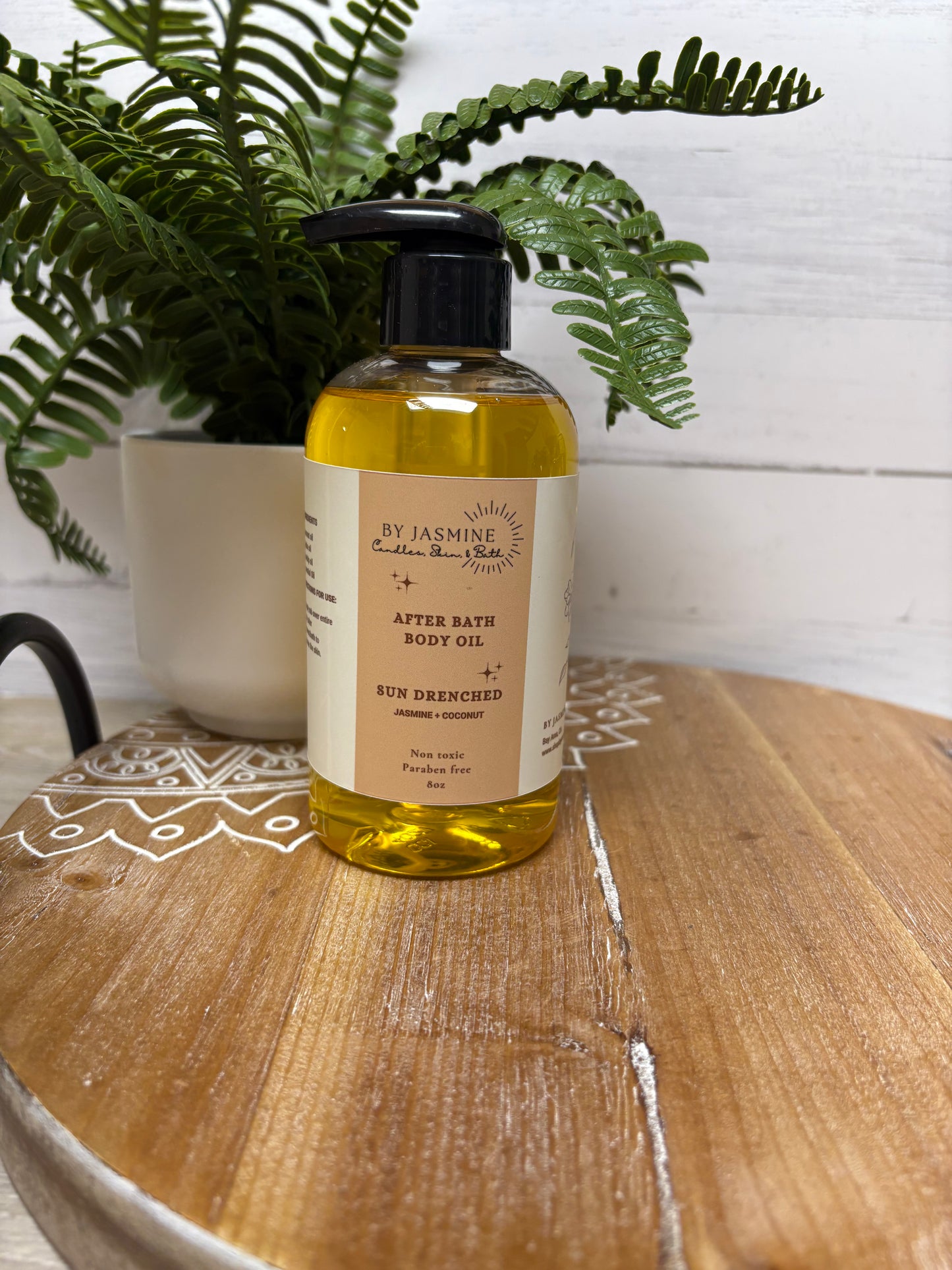 After Bath Body Oil -Sun Drenched (Jasmine & Coconut)